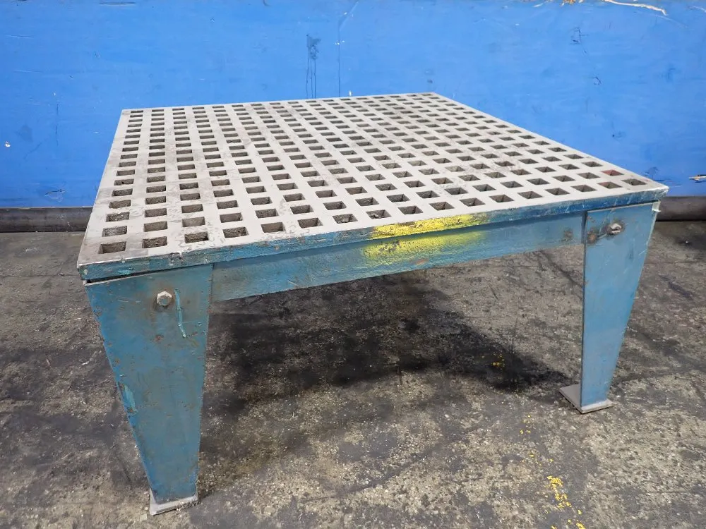 60" X 60" Welding Table