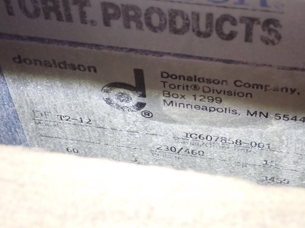 Torit Donaldson 15 Hp Dust Collector - Df T2-12