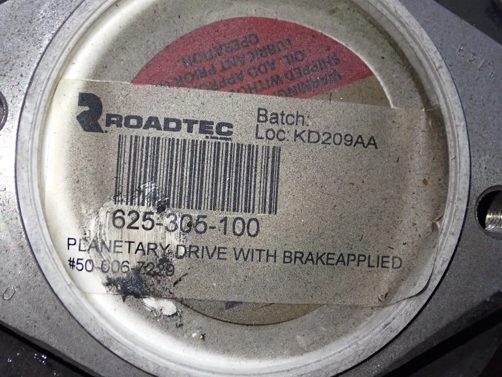 Roadtec Planetary Drives