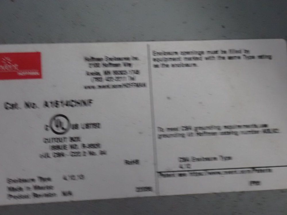 Distribution Box - A1614chnf