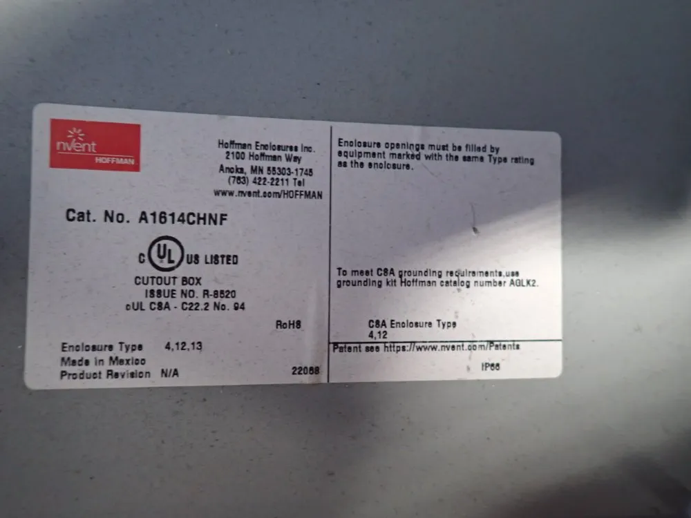 Distribution Box - A1614chnf