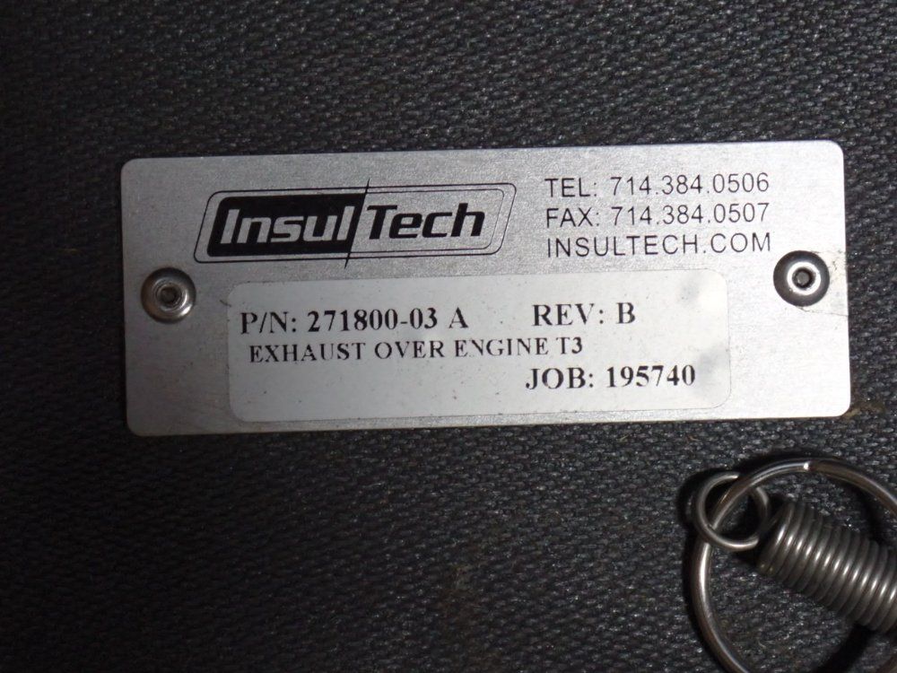 Insultech 72"x 19" Exhaust Cover