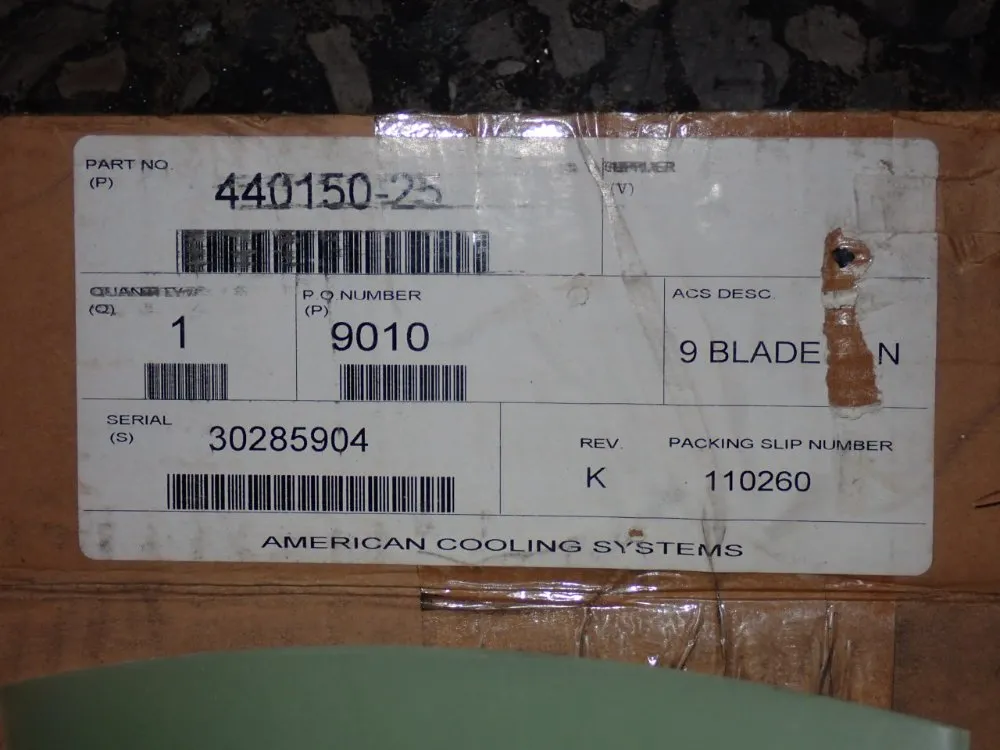 American Cooling System 25" Fan Blade - 440150-25