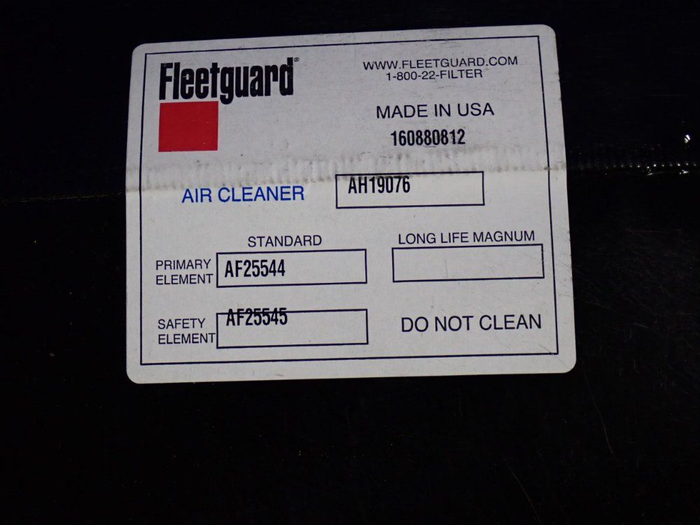 Fleetguard Air Filter Housing - Ah19076