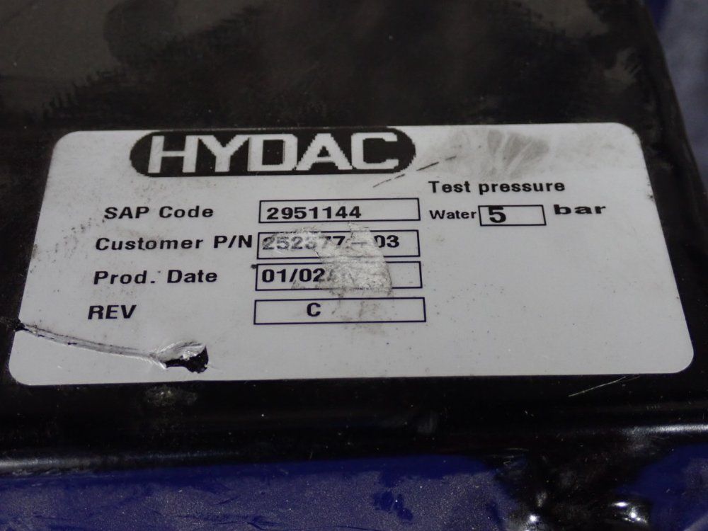 Hydac 5 Bar Cooling System - 252377-03