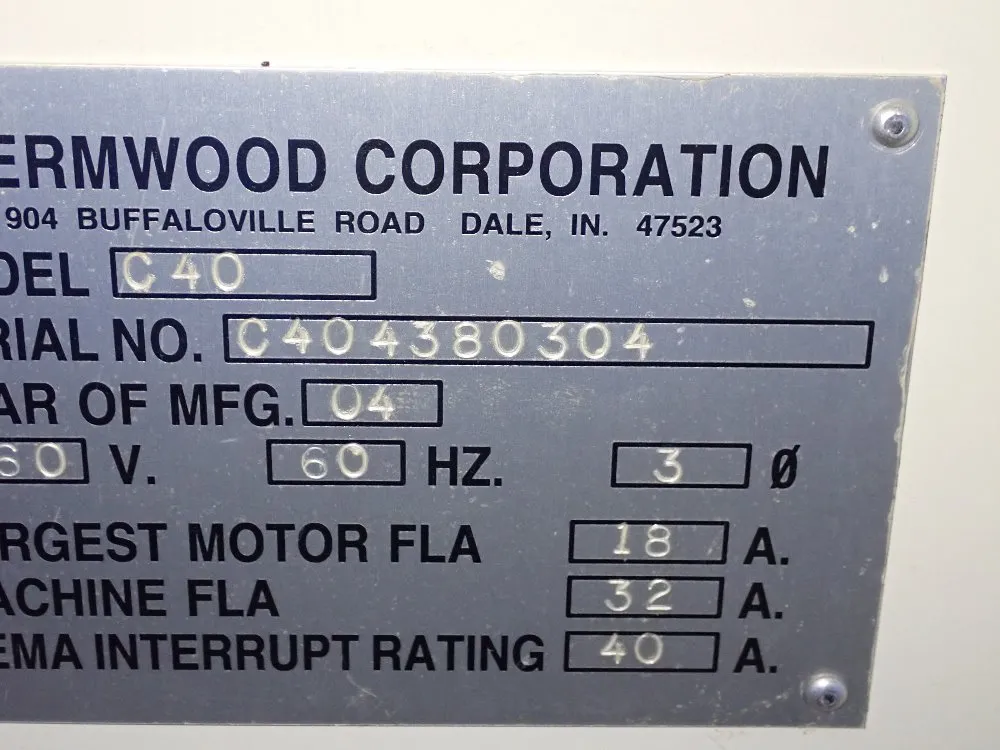 Thermwood 60" X 60" Cnc Router - C40