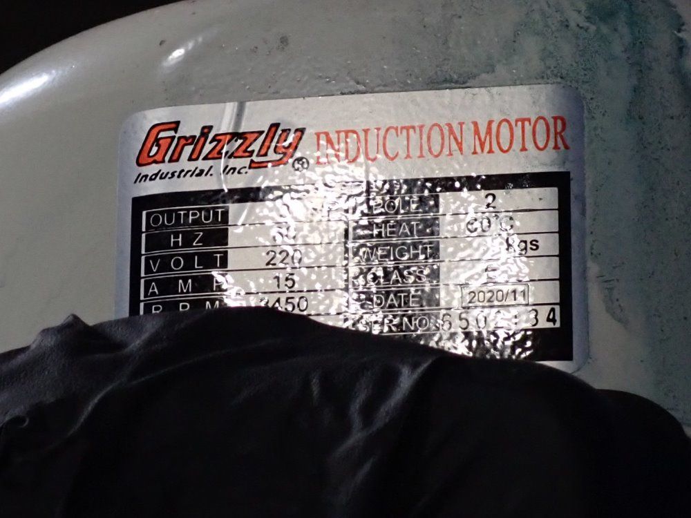 Grizzly 3 Hp Dust Collector - G0862