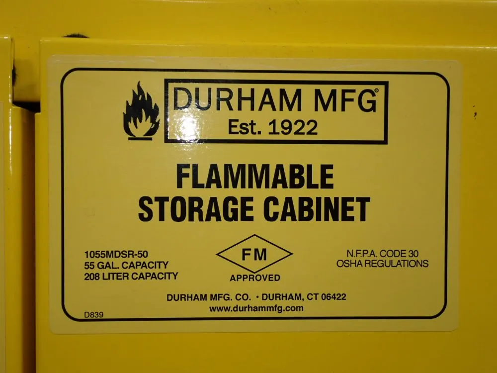 Durham Lfg 55 Gallon Flammable Storage Cabinet