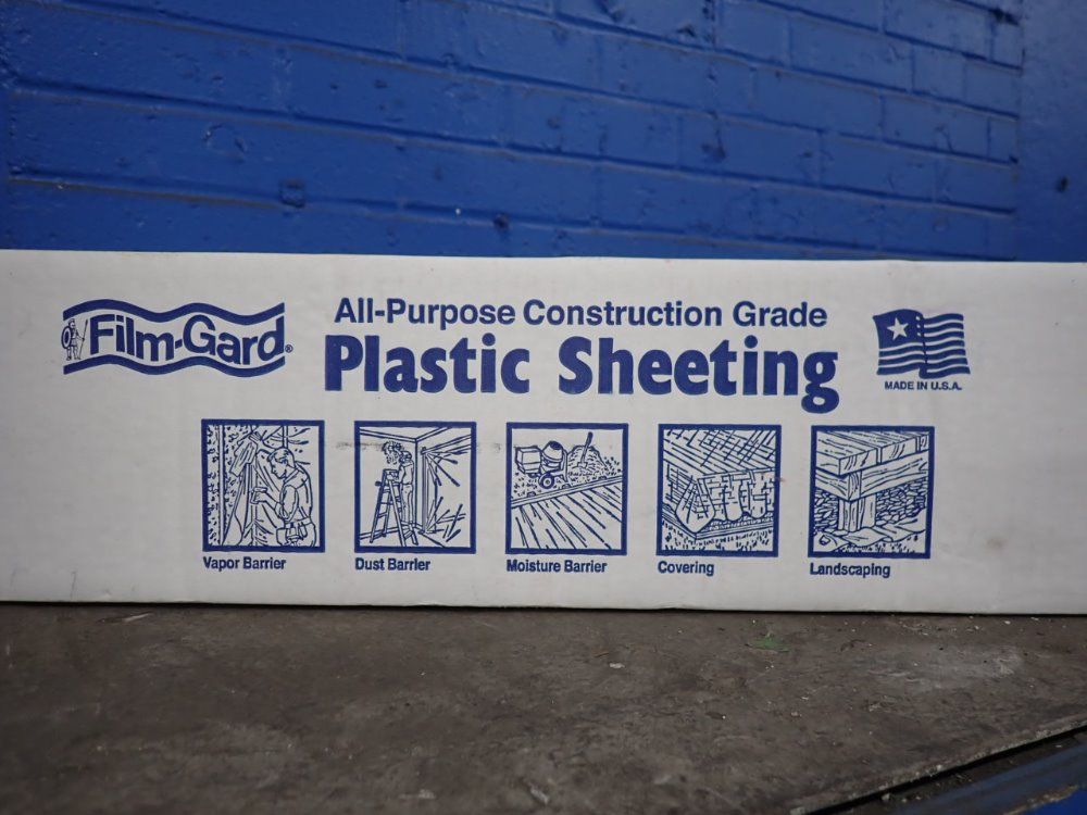 32" X 5 1/2" X 5 1/2" Plastic Sheeting