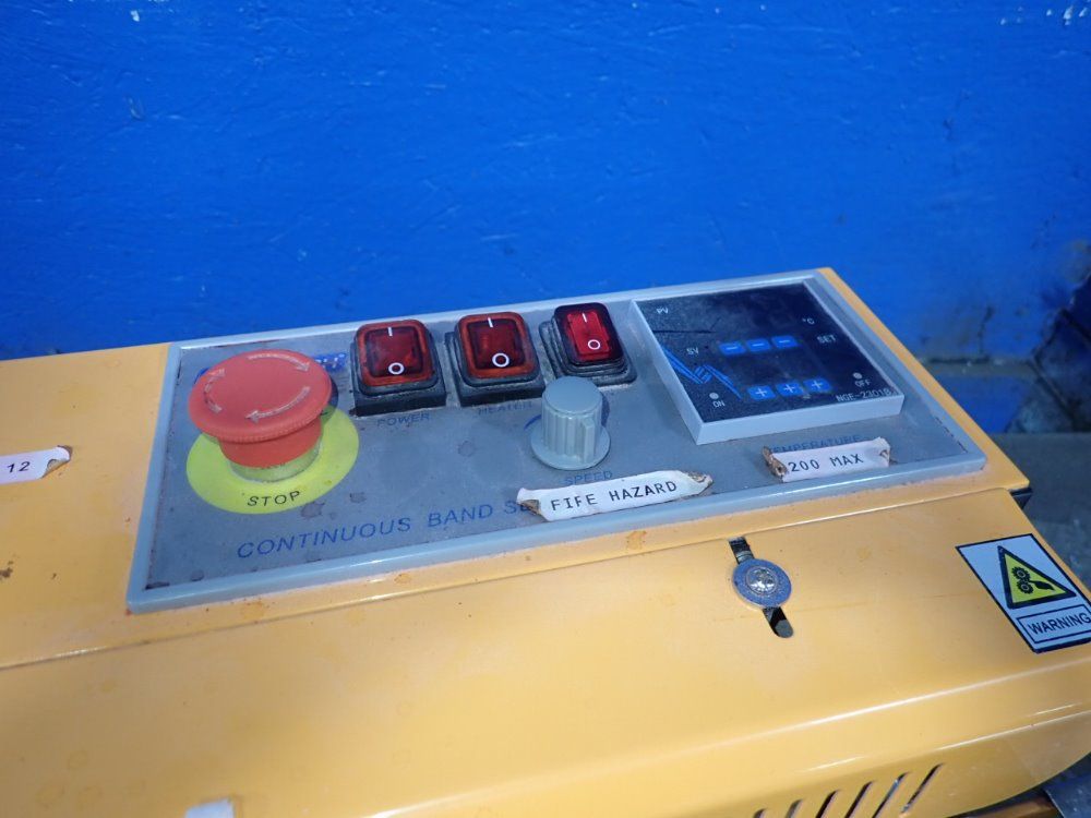 Jorestech 5 1/4" X 27" Continuous Band Sealer - E-cbs-630d