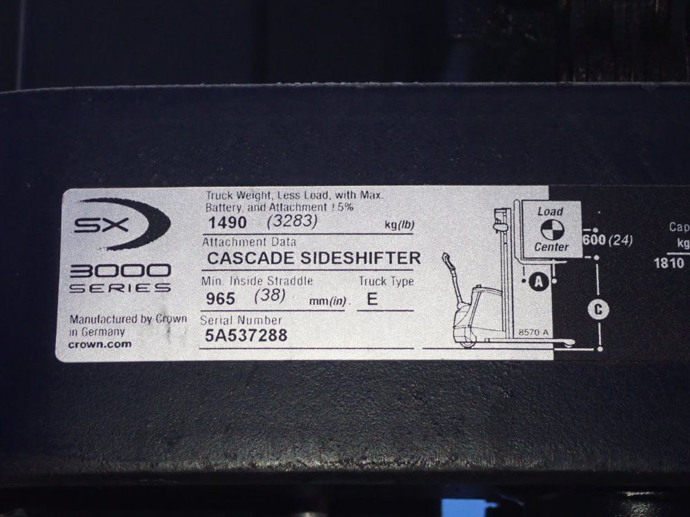 Crown  Electric Walk Behind Forklift