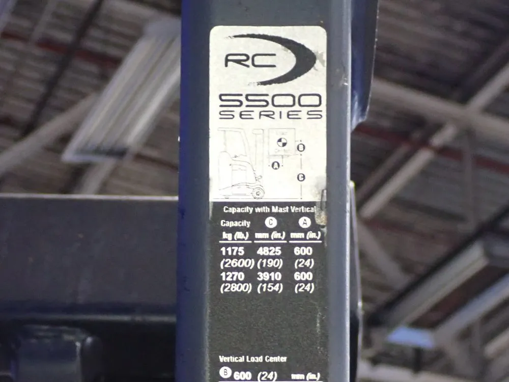 Crown 2600 Lbs Electric Stand Up Forklift - Rc 5500 Series