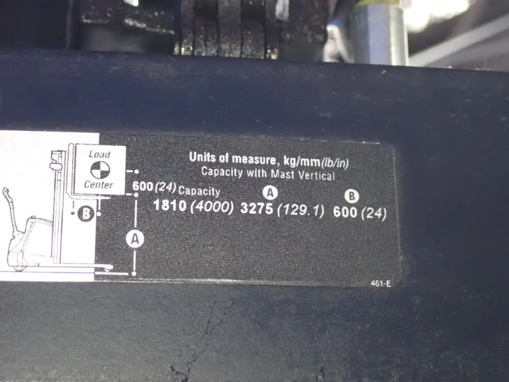 Crown 4000 Lbs Electric Walk Behind Forklift - Sx 3000 Series