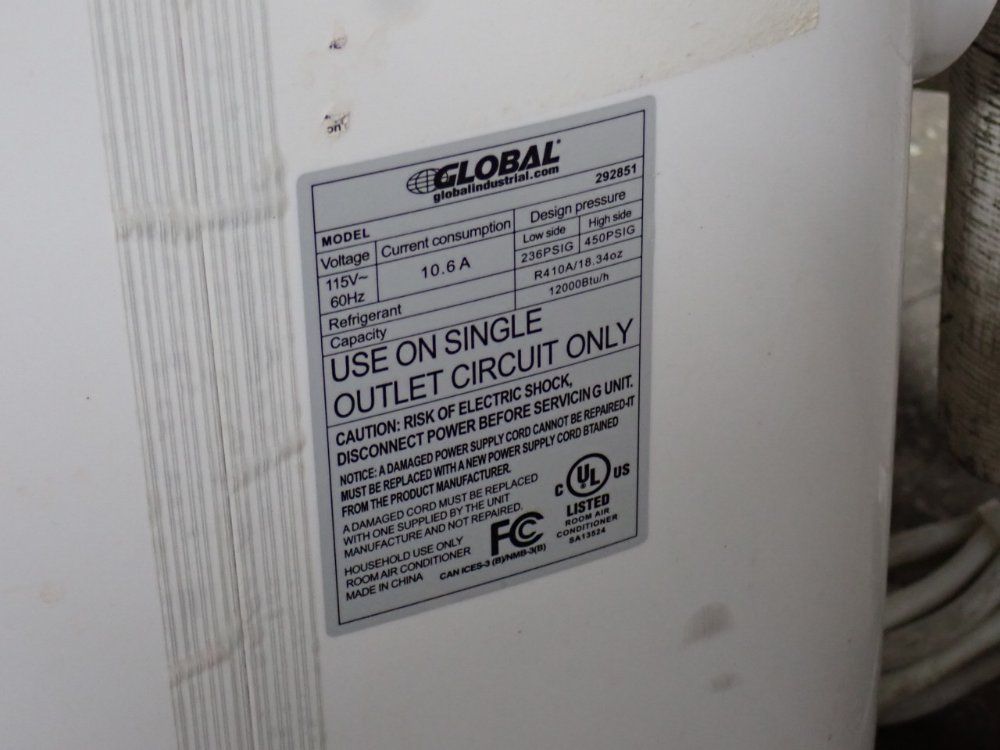Global Industrial Air Conditioner - 292851