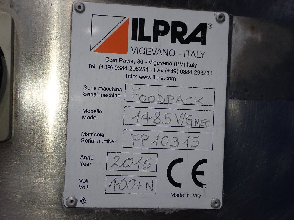 Ilpra 13" X 180" Tray Sealer - Foodpack 1485