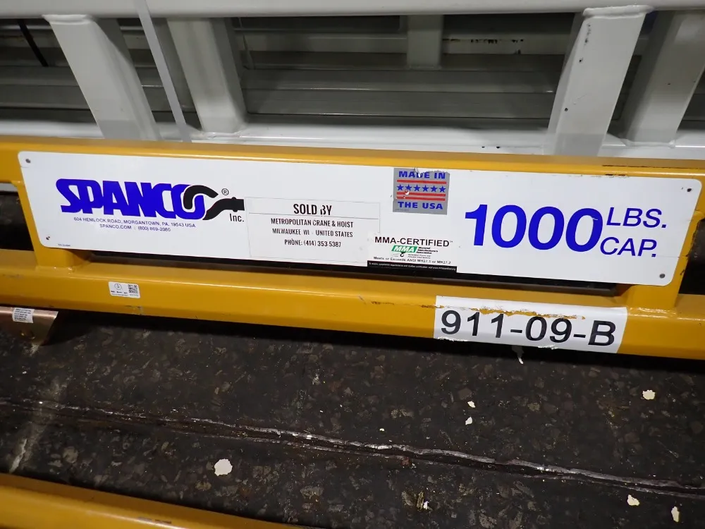 Gorbel/spanco Overhead Crane