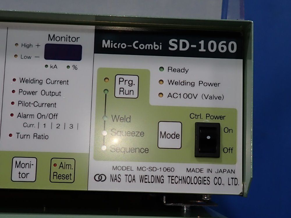 Nas Toa Welding Technologies Co Welding Contactor And Controller - Tc-3c