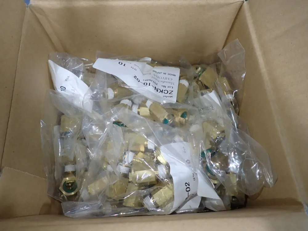 Chiyoda Engineering Co Brass Pneumatic Fittings - Zckn-10-02
