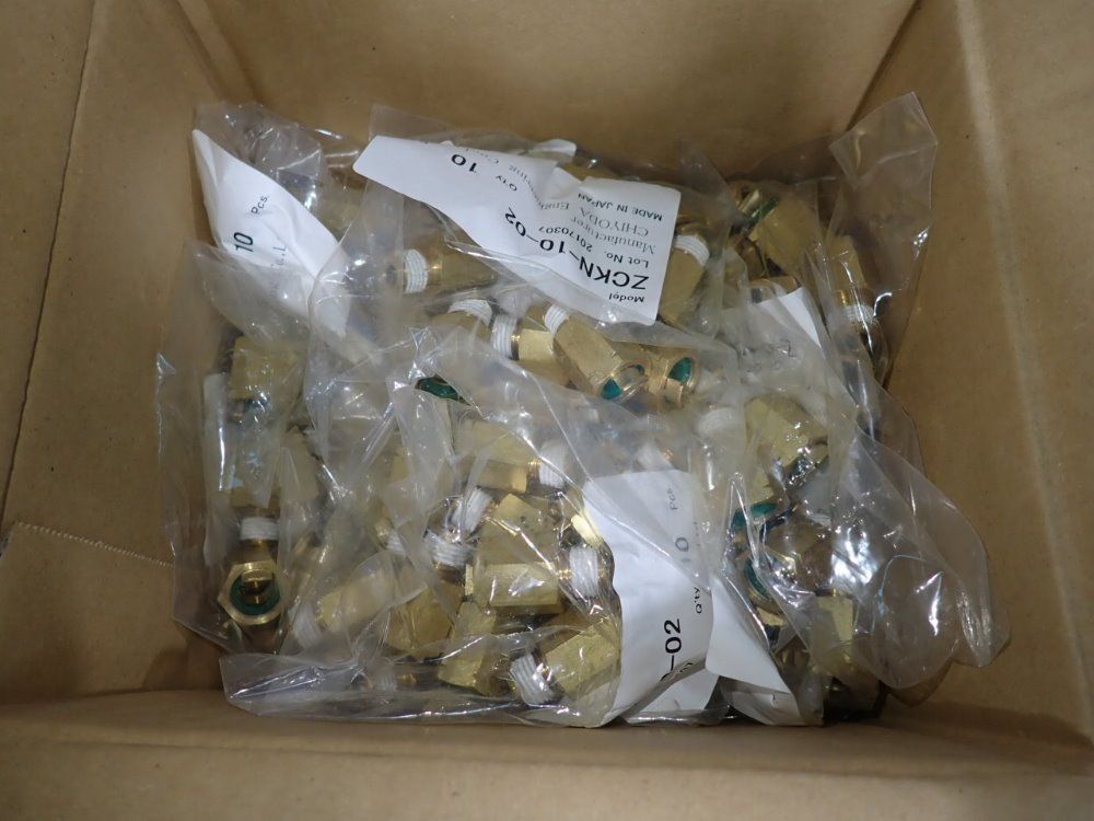 Chiyoda Engineering Co Brass Pneumatic Fittings - Zckn-10-02