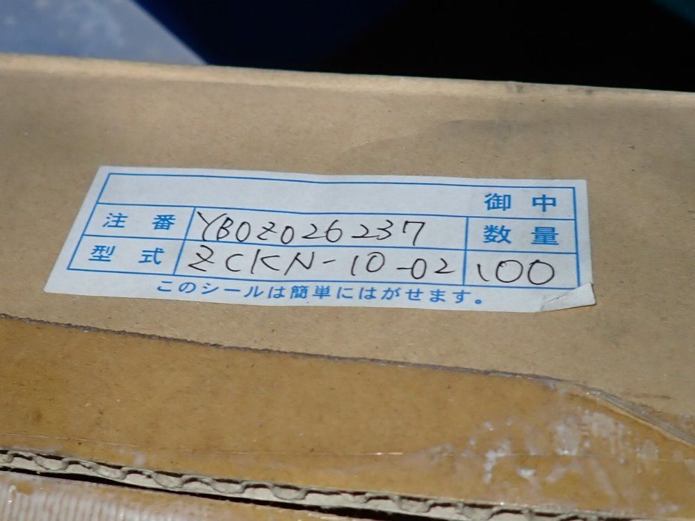 Chiyoda Engineering Co Brass Pneumatic Fittings - Zckn-10-02