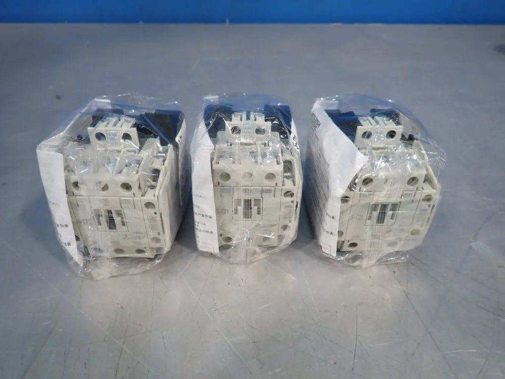 Mitsubishi Electric Corporation Lot Of 3 Magnetic Contactor - S-t21