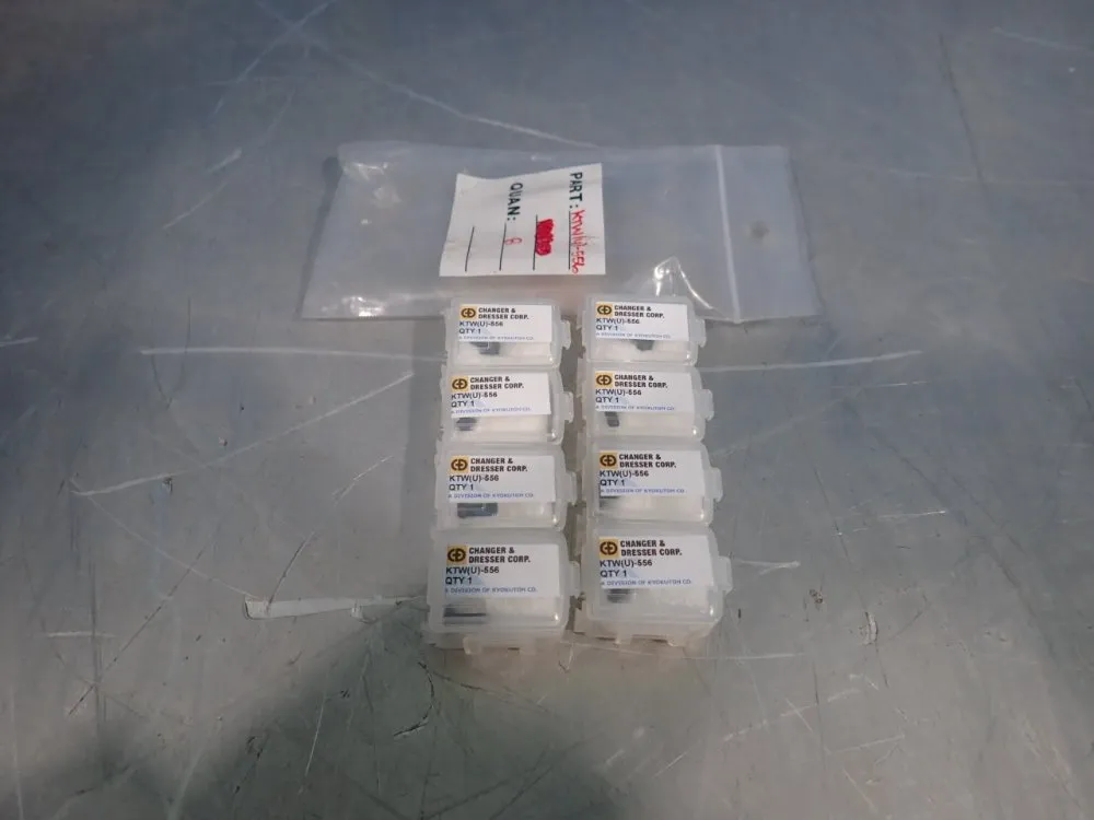 Changer & Dresser Corp Lot Of 8 Cutter Holders - Ktw(u)556