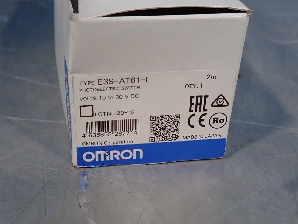 Omron Photoelectric Switch - E3s-at61-l