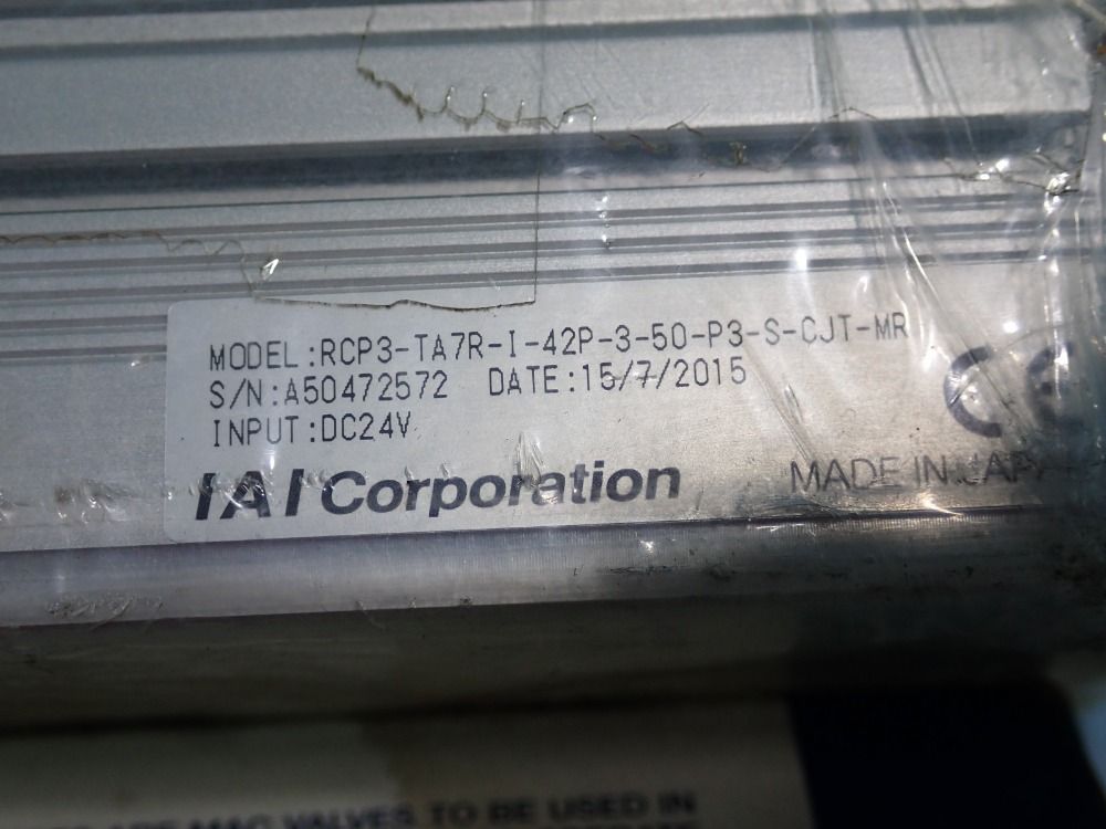 Iai Corp Intelligent Actuator Controller - Rcp3-ta7r-i-42p-3-50-p3-s-cjt-mr