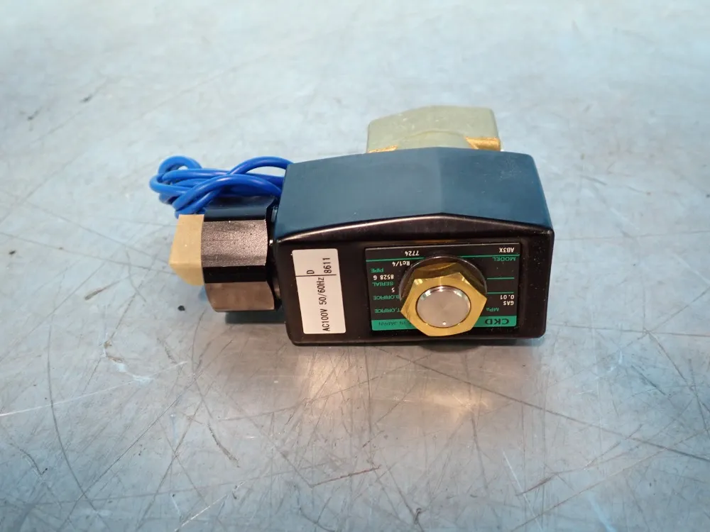 Ckd Corp Solenoid Valve - Ab3x-7724-fl-216149-ac100v