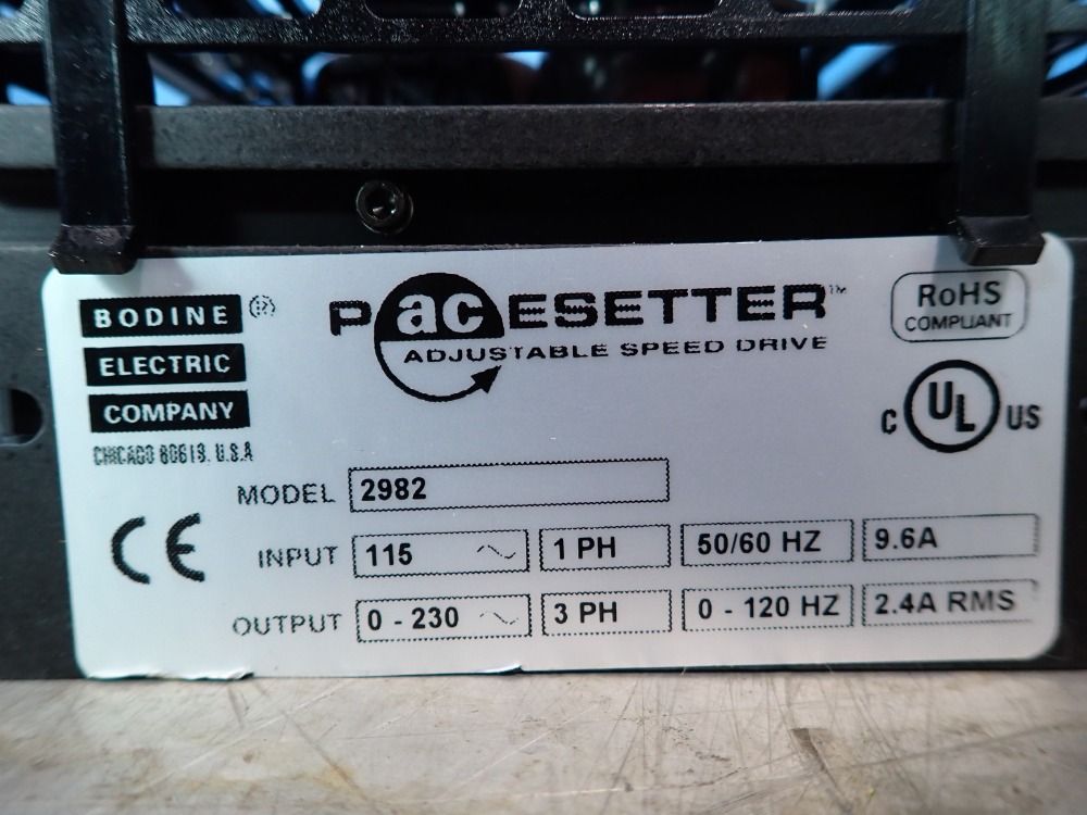 Bodine El3ectric Company Inverter - 2982