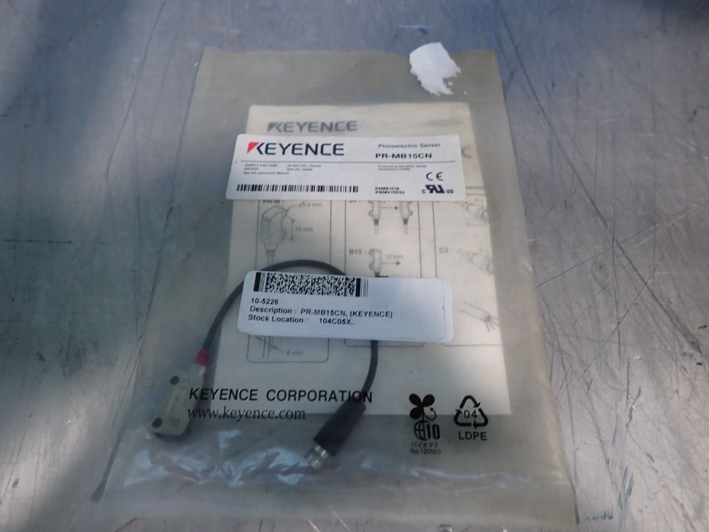 Keyence Photoelectric Sensor - Pr-mb15cn