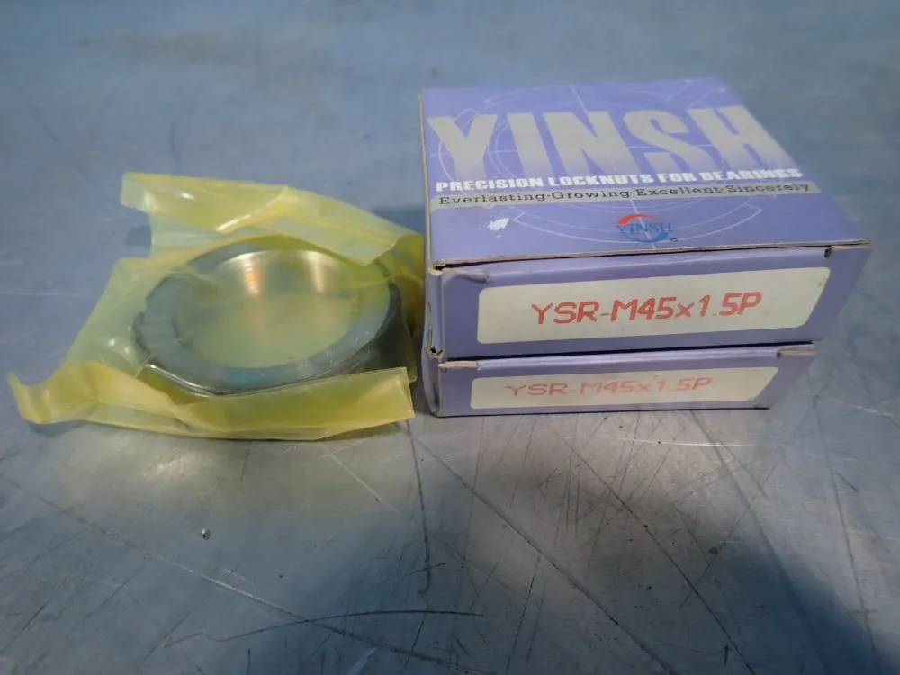 Yinsh Precision Lock Nut, Qty: 2 - Ysr-m45x1.5p