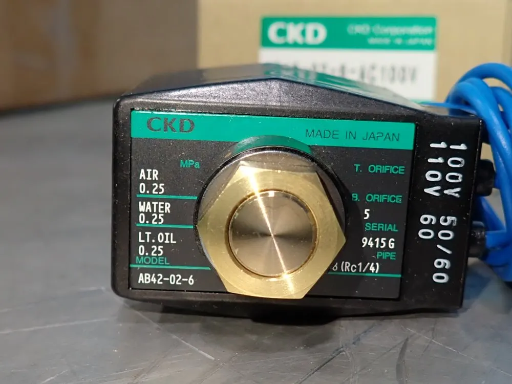 Ckd Solenoid Valve - Ab42-02-6