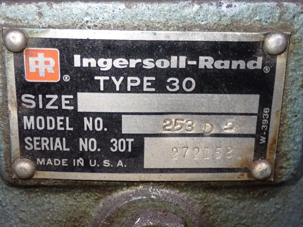 Ingersoll Rand 5 Hp Air Compressor - 30