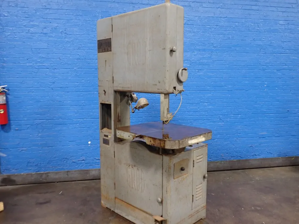 Grob 24" Vertical Band Saw - Ns24