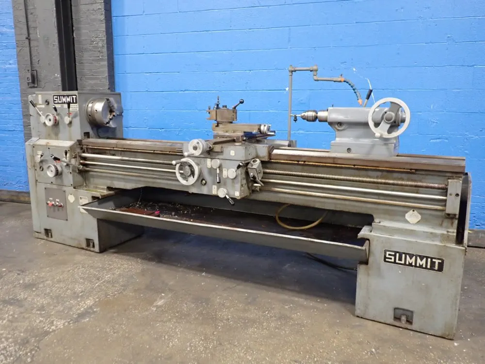 Summit 19"/21" X 87" Gap Bed Lathe - 17-3x80