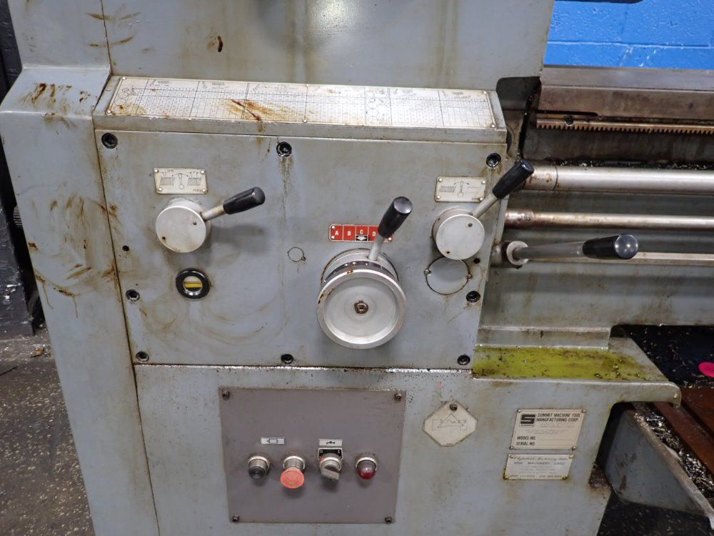 Summit 19"/21" X 87" Gap Bed Lathe - 17-3x80