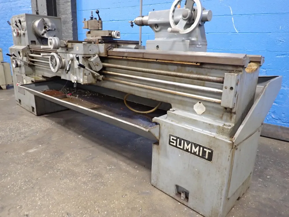 Summit 19"/21" X 87" Gap Bed Lathe - 17-3x80