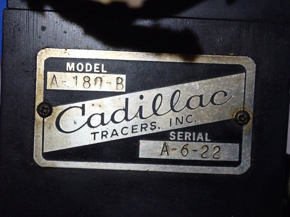 Cadillac A-180-b Hydraulic Tracer - A-6-22