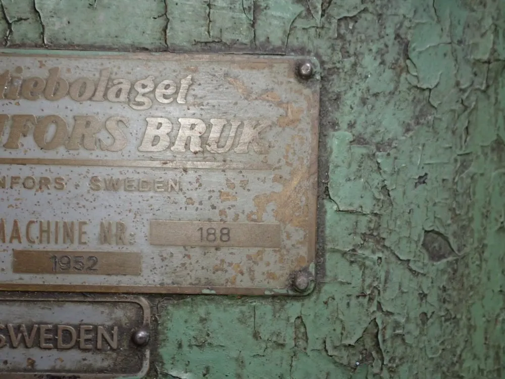 Rosenford 12" X 51" Vertical Mill - Rfv