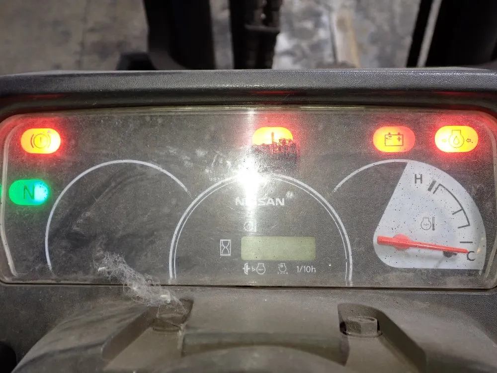 Nissan 3900 Lbs Propane Forklift - Mpl01a20lv