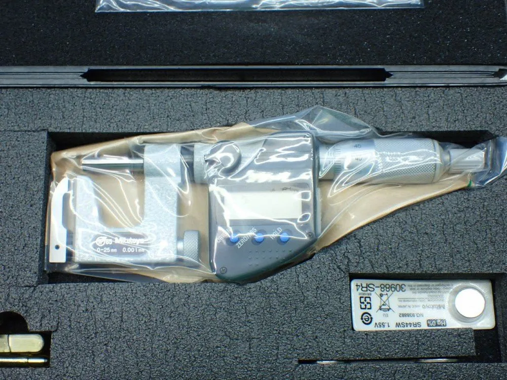 Mitutoyo Uni-mike Digimatic Micrometer With Interchangable Anvils - 317-251-30