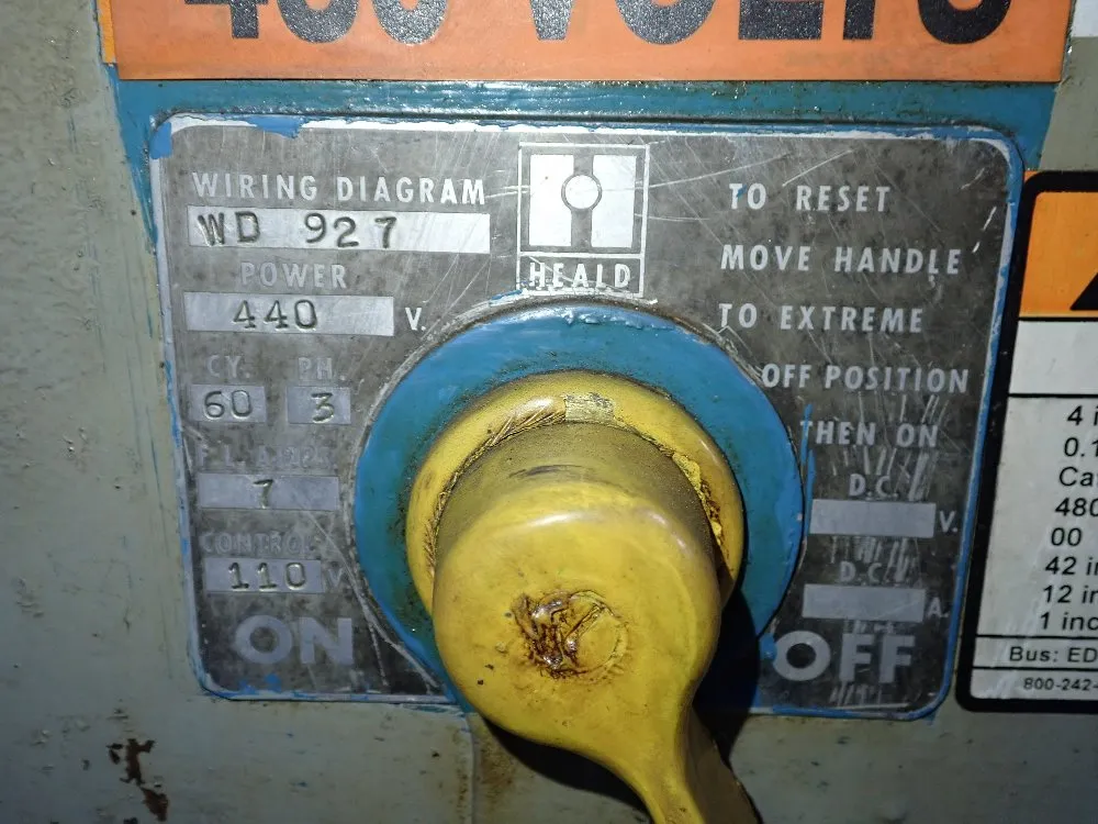 Heald Boring Machine