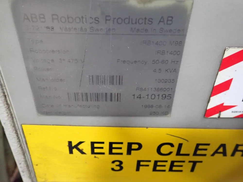 Abb Robot - Irb1400