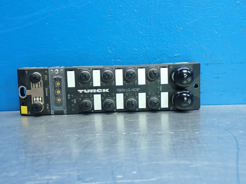 Turck 10/100 Mbps Sensor Actuator/junction Box - Tben-lg-16dip