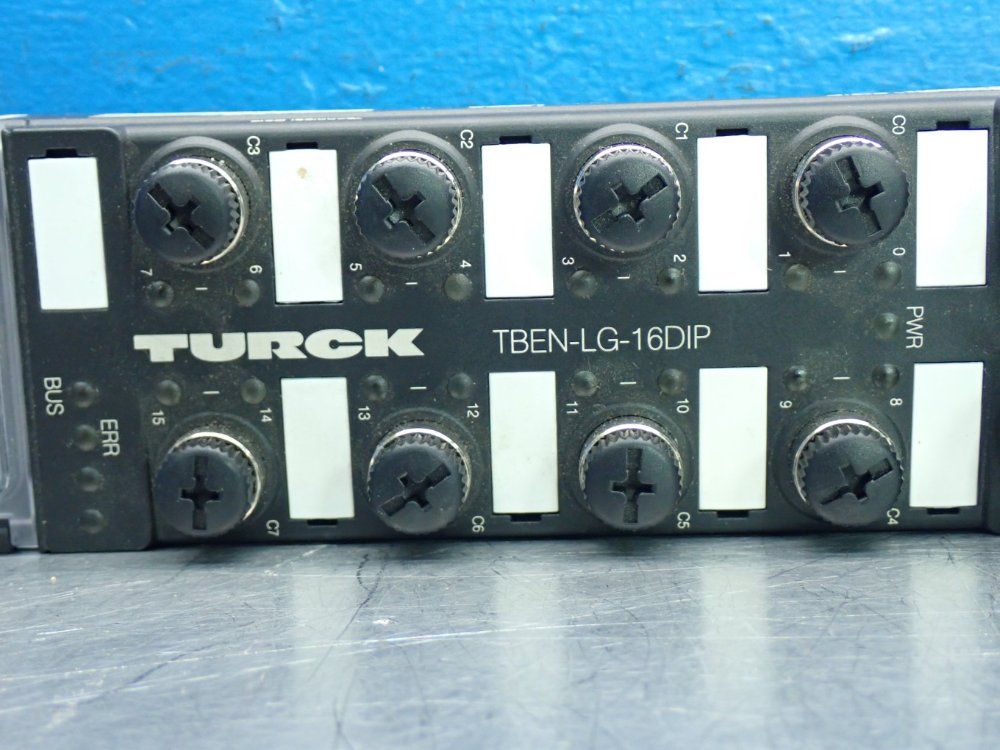 Turck 10/100 Mbps Sensor Actuator/junction Box - Tben-lg-16dip