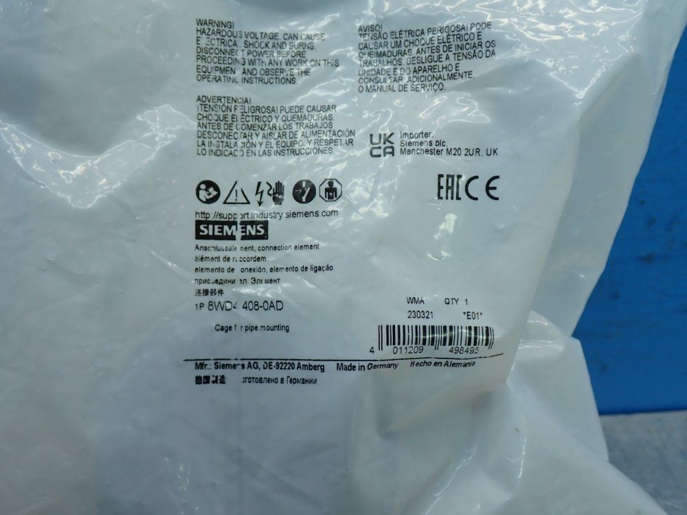 Siemens Sirius Connection Element - 8wd4408-0aa