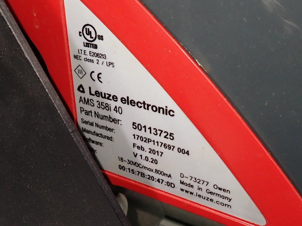 Leuze Electronic Optical Distance Sensor - Ams 358i 40