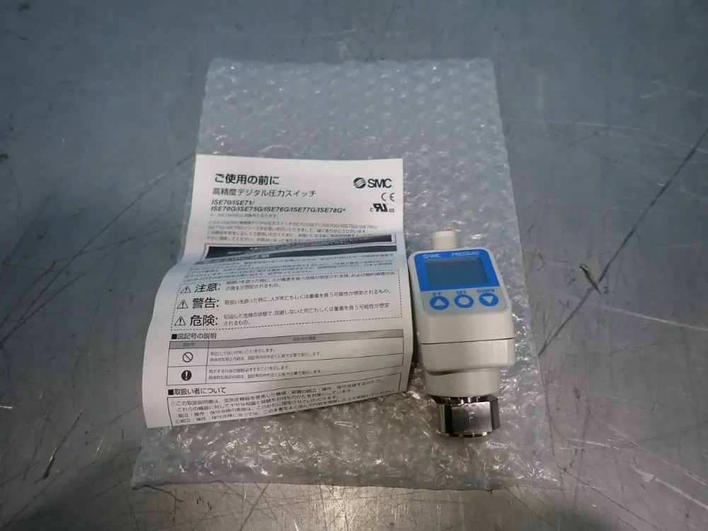 Smc Pressure Switch - Ise70-f02-l2