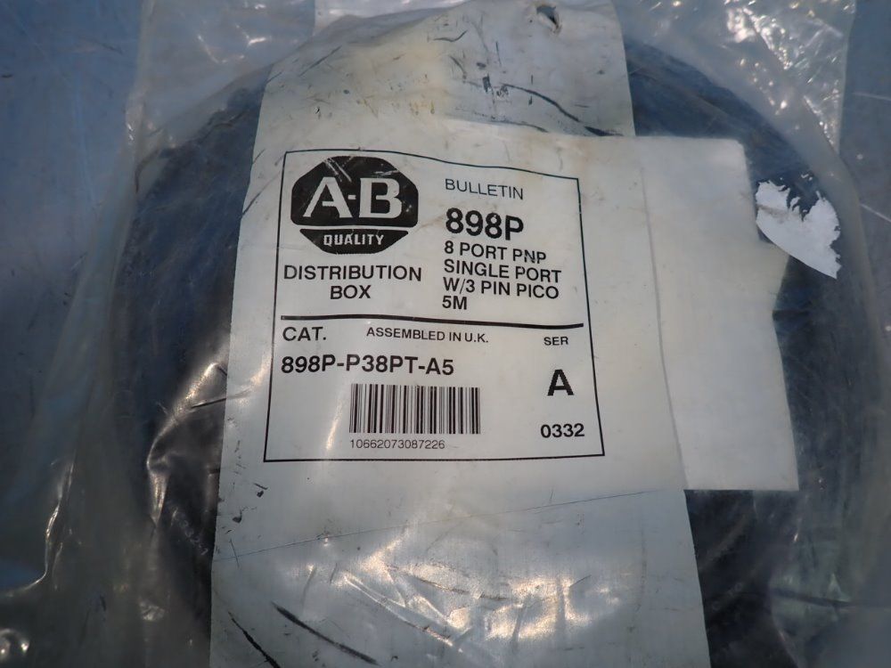 Allen Bradley Distribution Box - 898p-p38pt-a5